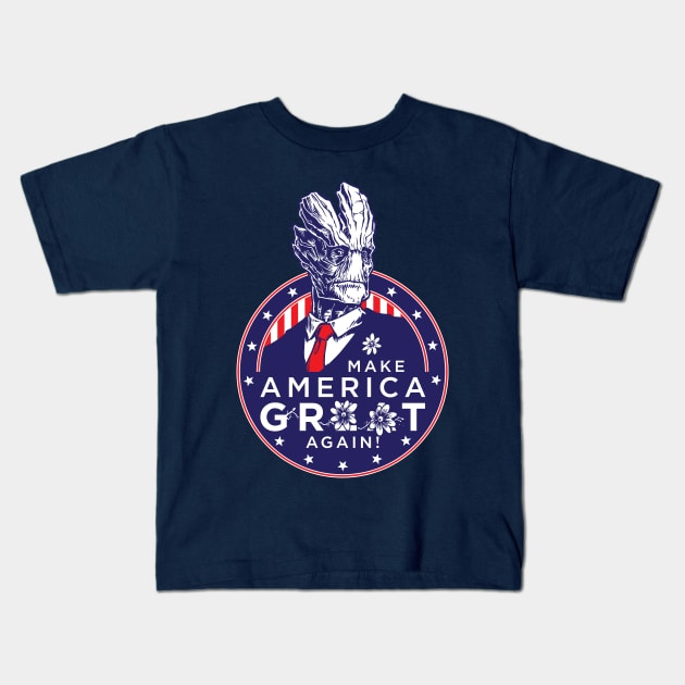 I Am President! Kids T-Shirt by obvian